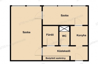 Eladó tégla-gázos lakás Szombathelyen!