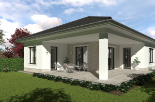 Eladó új építésű villa kertvárosi környezetben